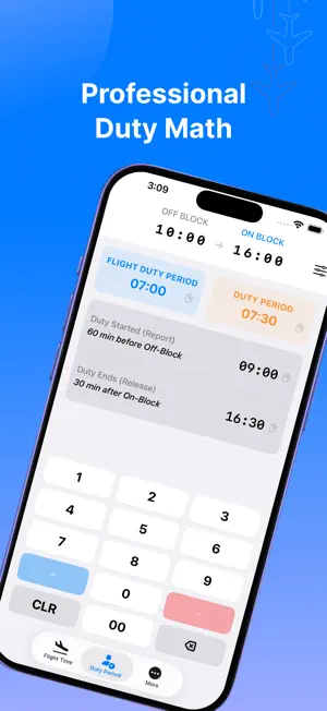 Flight Time & FDP: Avion Calc screenshot 4