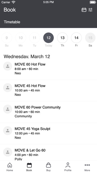 MOVE Yoga Screenshot 2 - AppWisp.com MOVE Yoga Screenshot 2 - AppWisp.com