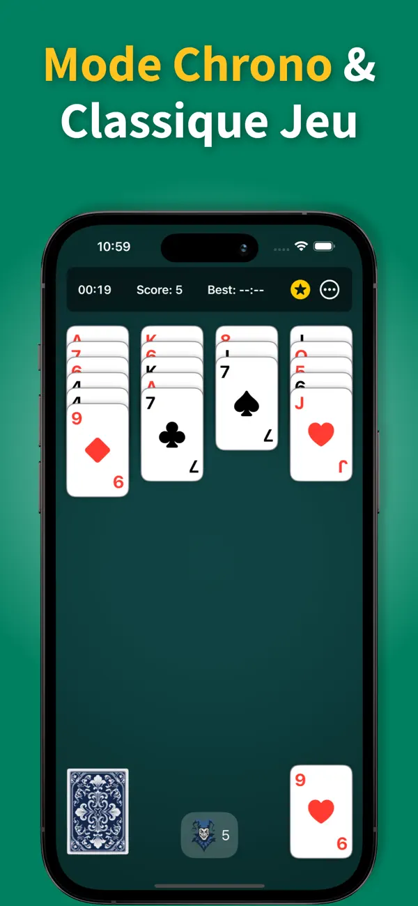 Screenshot #3 pour Solitaire Aces Up Gratuit