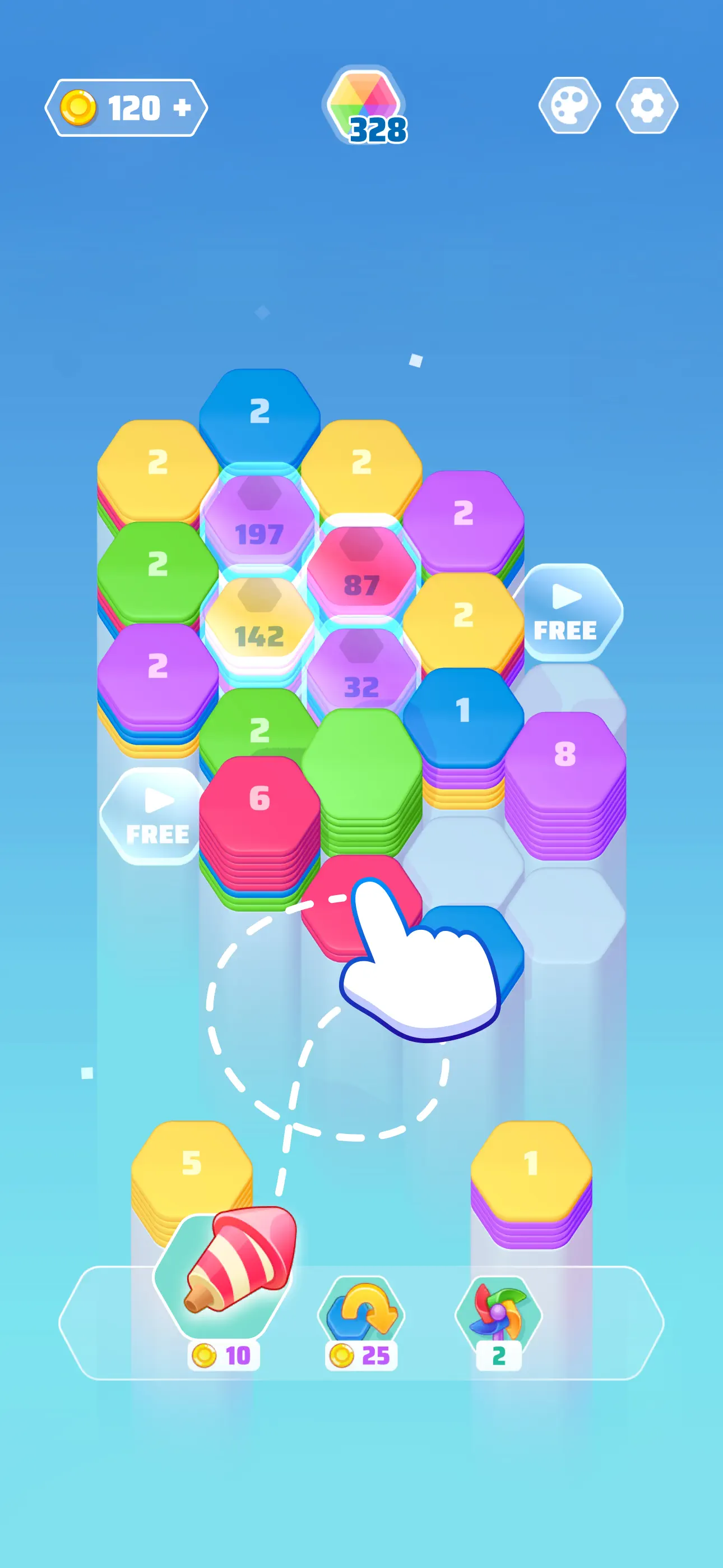 Color Slide - Hexa Puzzle screenshot 3