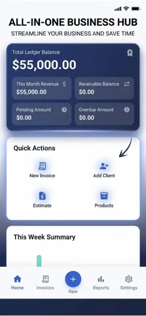 Invoice Maker by Billora screenshot 1