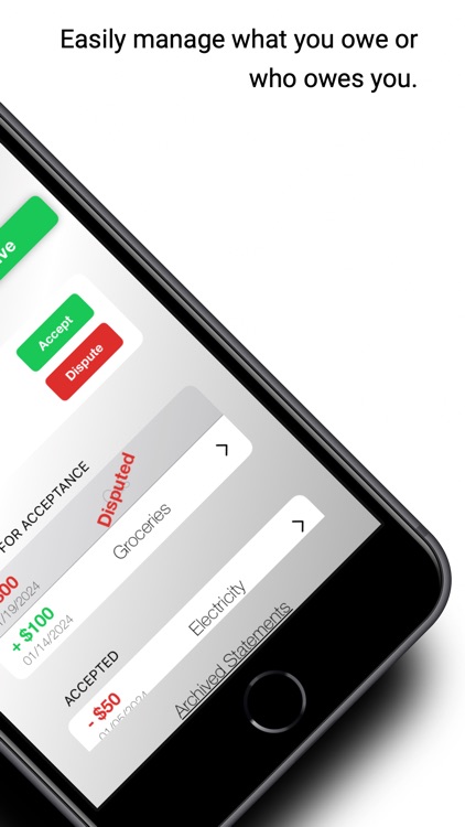 iOweYou: Debt Tracker