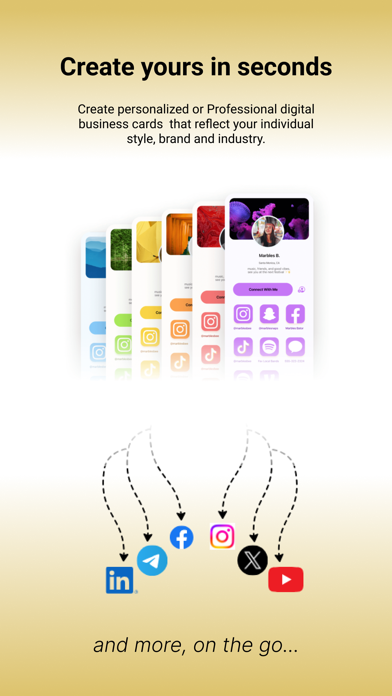 Screenshot #3 pour BID - Digital Business Card
