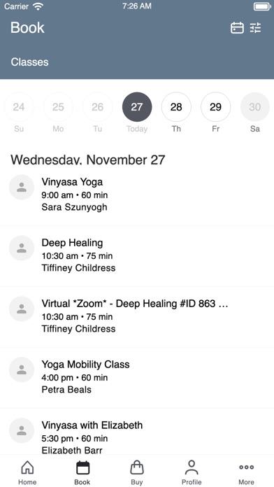 South Park Yoga and Wellness Screenshot