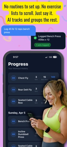 CNTR: AI Gym Tracker Screenshot 1 of 4