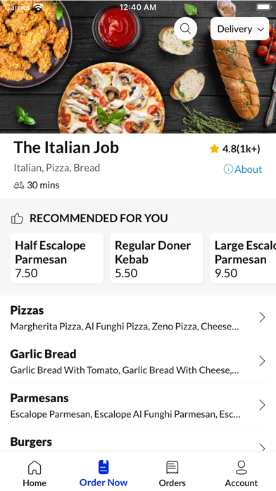 The Italian Job. Screenshot