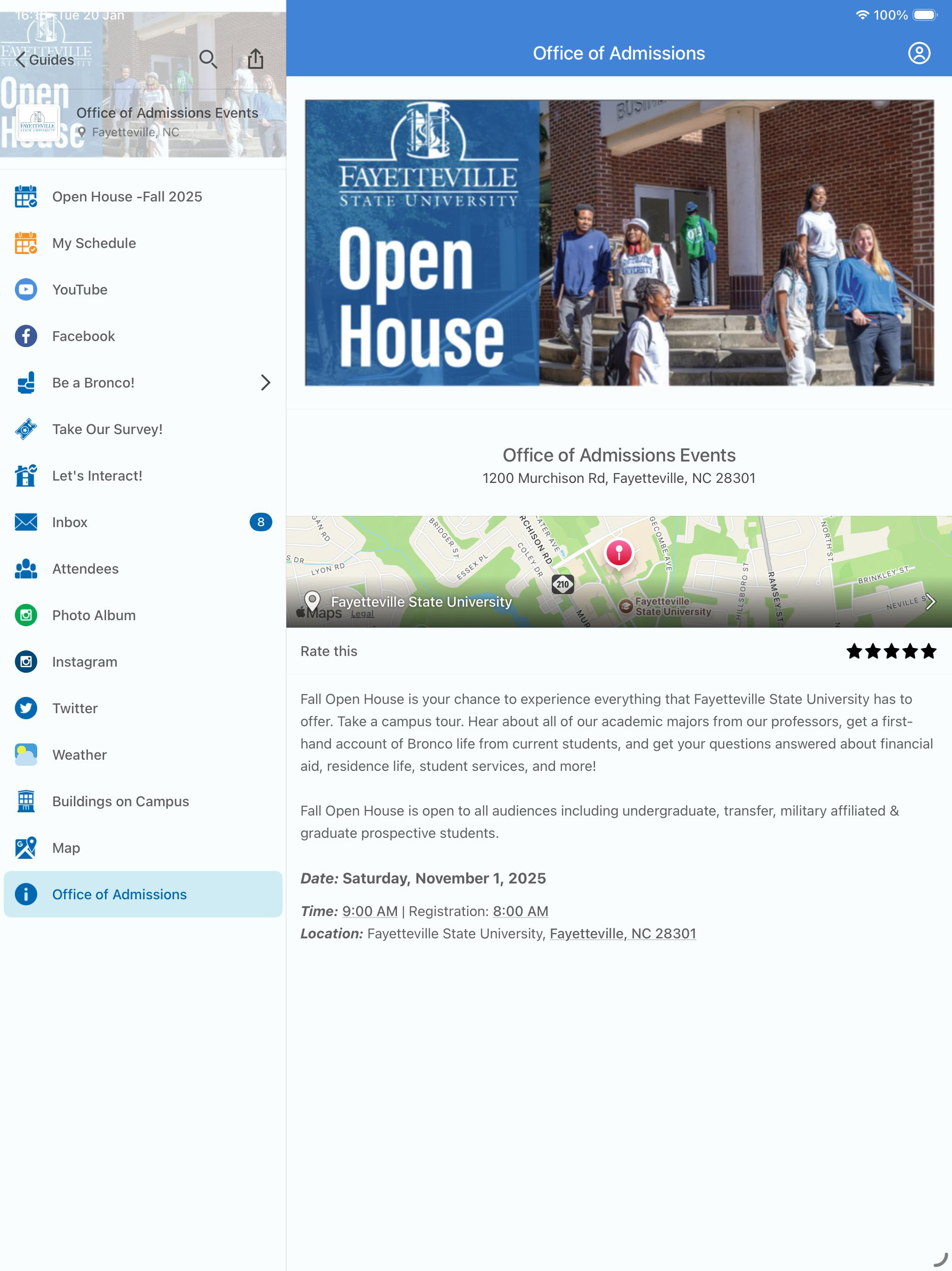 FSU Event Guidebooks screenshot 4
