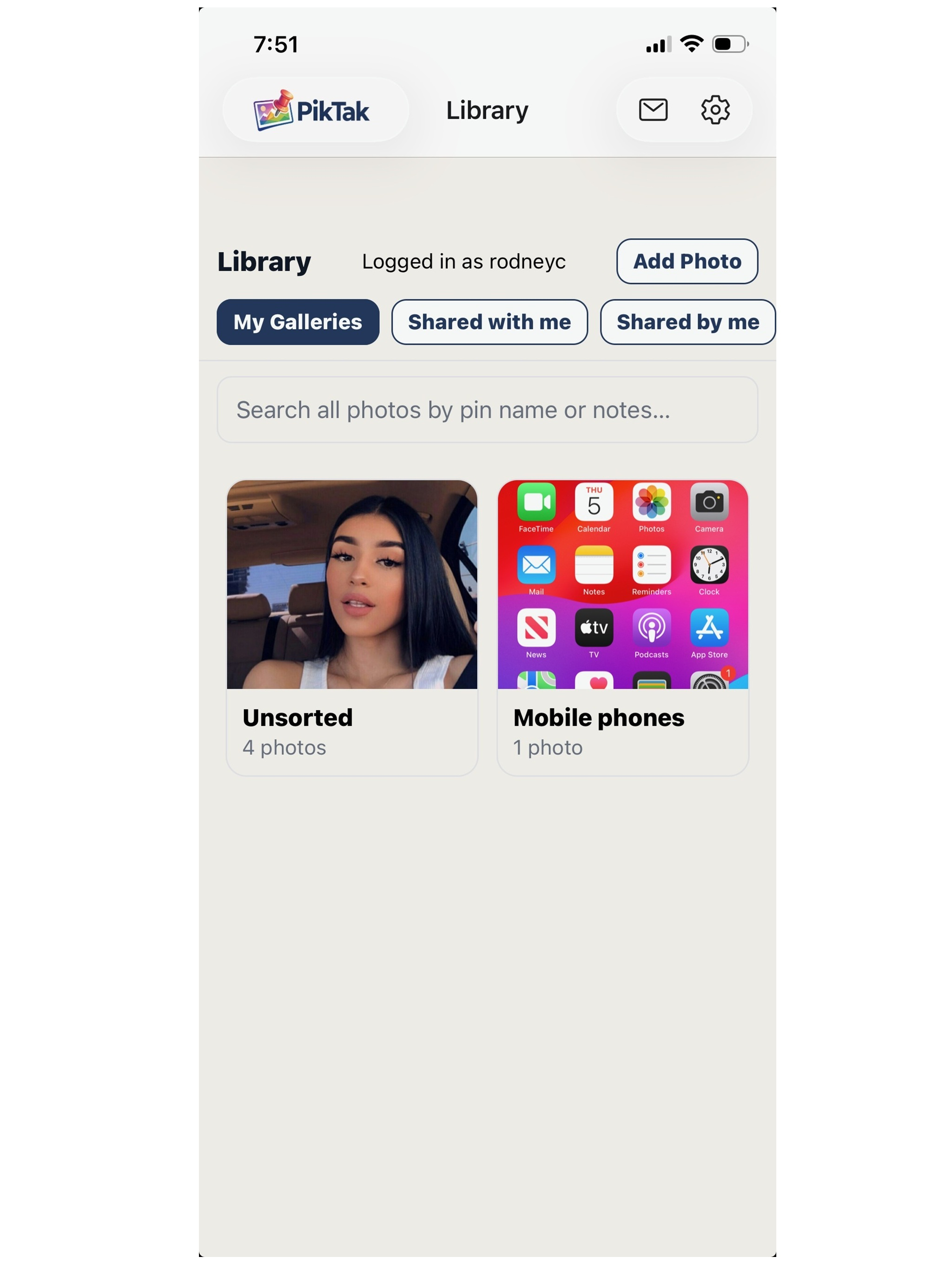 PikTak App screenshot 11