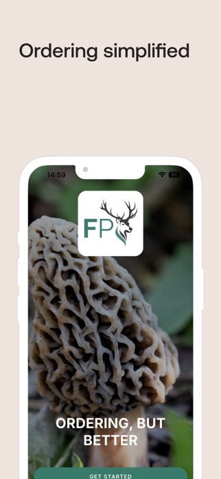 Forest Produce Ordering Screenshot 1 of 3