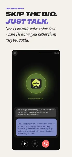 Auntee: Values-Based Dating screenshot 2