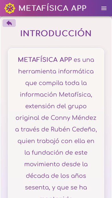 Metafísica App Screenshot