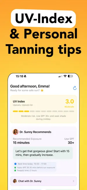 Tan Tracker - Suntan screenshot 3