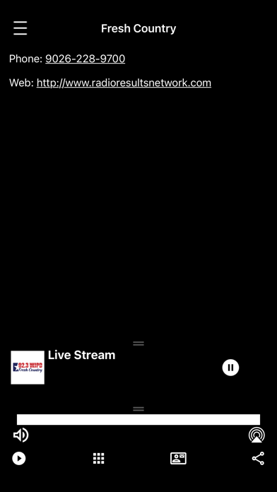 WJPD 92.3 Fresh Country iPhone screenshot 3 - Entertainment app