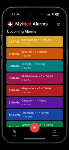 MyMed Alarms screenshot