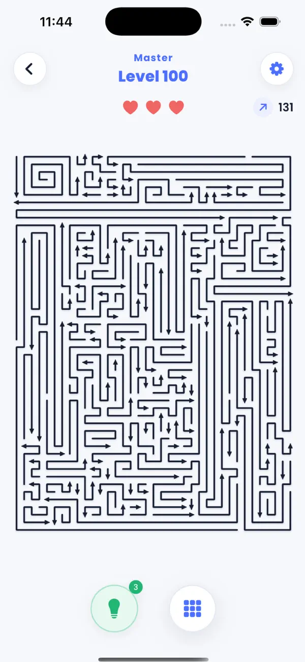 Screenshot #2 pour Arrow Puzzle: Maze Escape