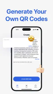 qr code barres - fast scanner. iPhone Captures Décran 3
