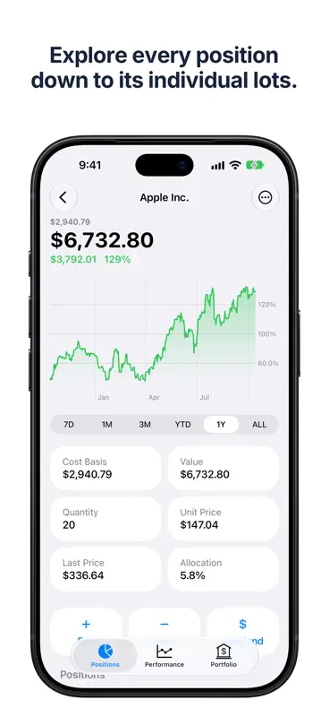 Profit: Portfolio Performance screenshot 2 of 10