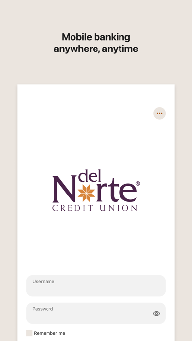 Del Norte Credit Union Screenshot