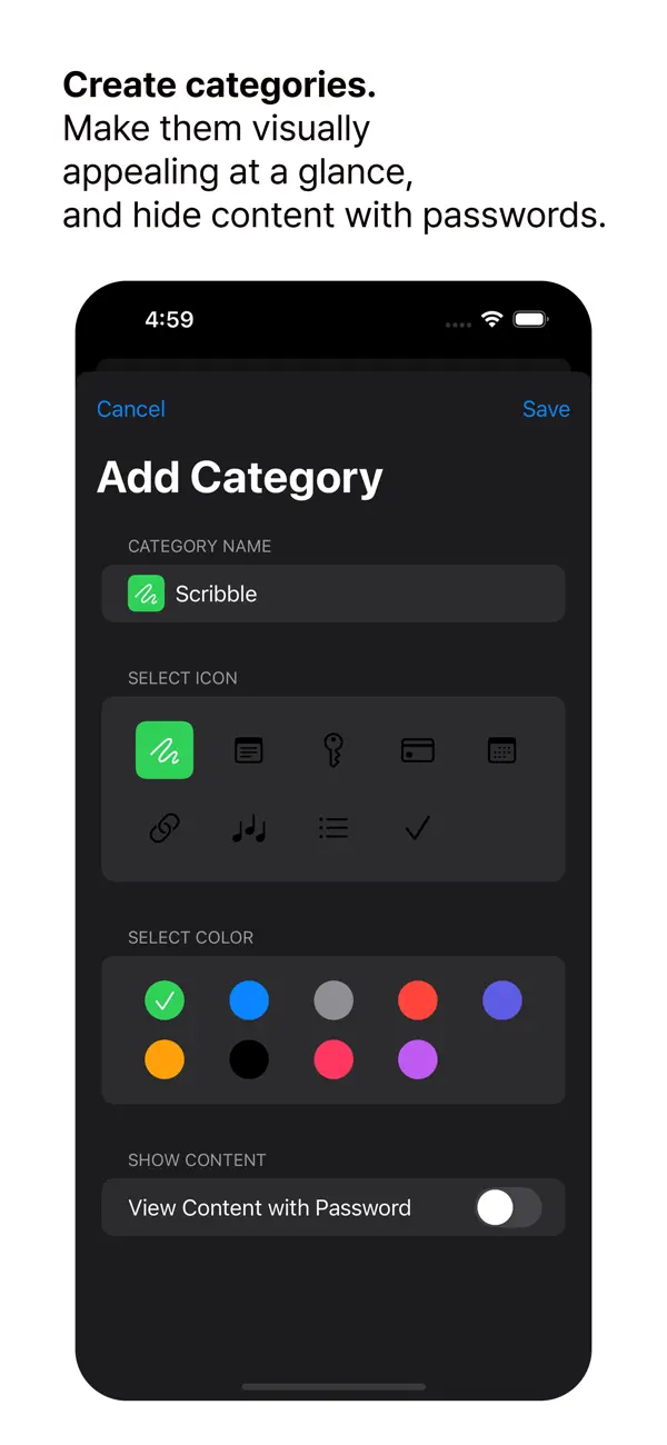 #4. Scribble - Write or Paste (iOS) Podle: Jiseok Han