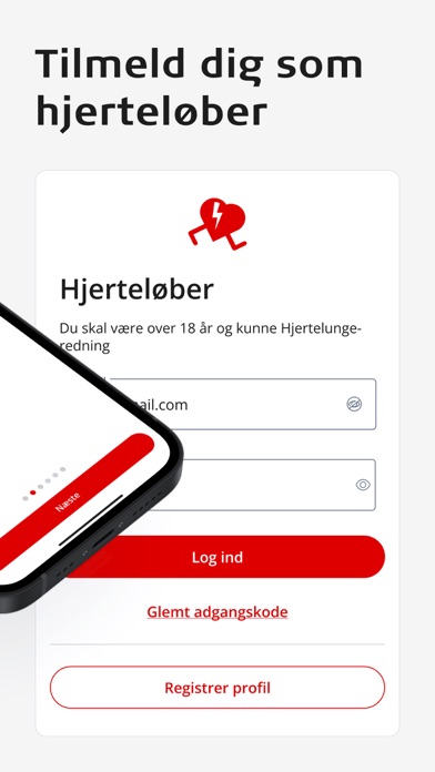 TrygFonden Hjerteløber Screenshot