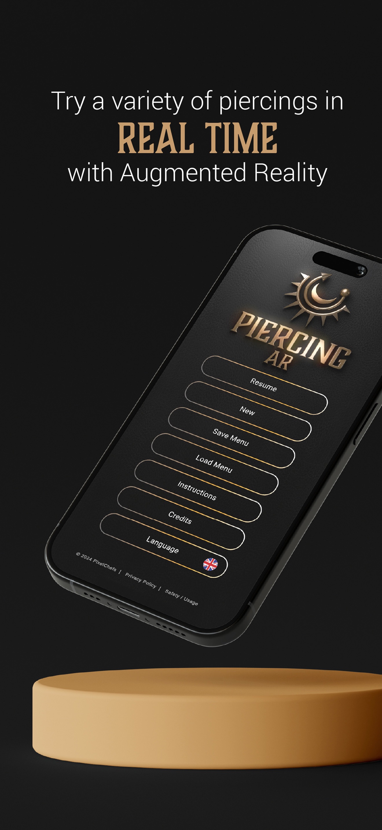 Piercing AR screenshot 1