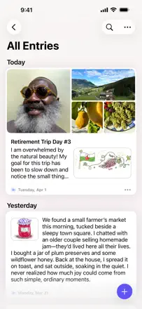 Journal: Screenshot 1 von 8