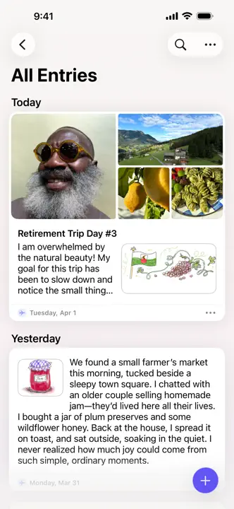 Journal: Screenshot 1 von 8
