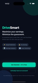 DriveSmart - Driver Earnings screenshot