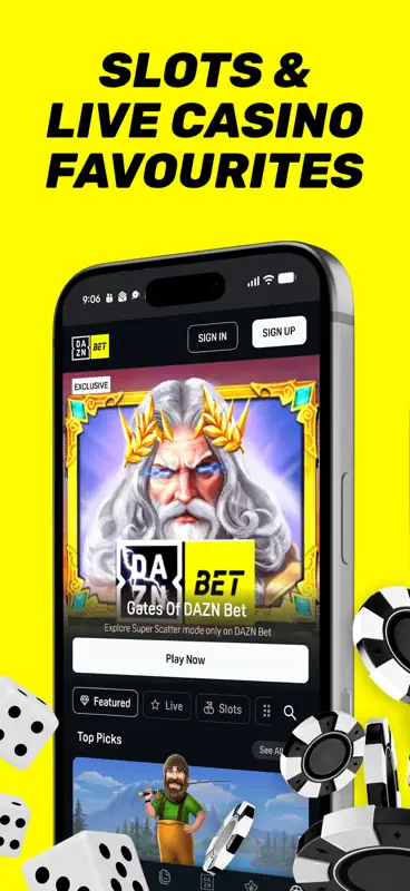 DAZN Bet ON: Sports & Casino screenshot 2 of 6