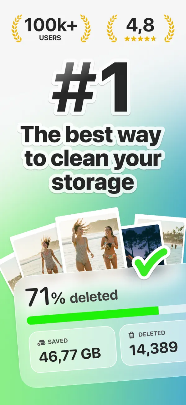 #1. Photo Storage Cleaner: Odoa (iOS) Oleh: Clement Baudet