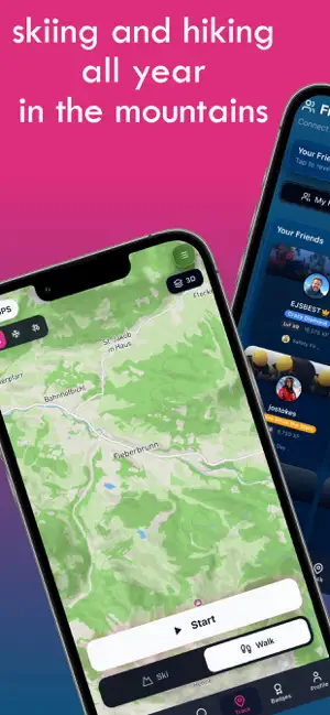 schüsss clüb, Ski Tracker screenshot 1