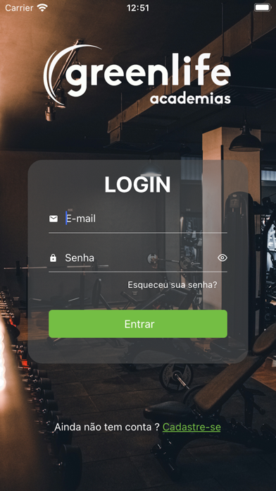 Greenlife App Screenshot