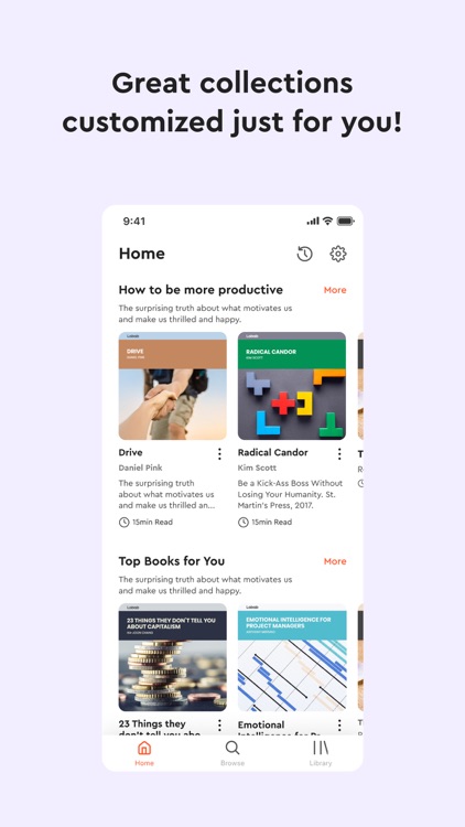 Lobab: Book Summaries, Library screenshot-4