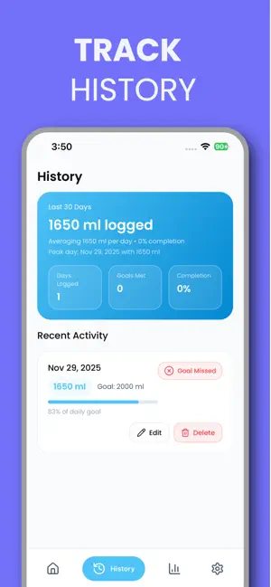 Water Tracker - Hydration Log screenshot 3