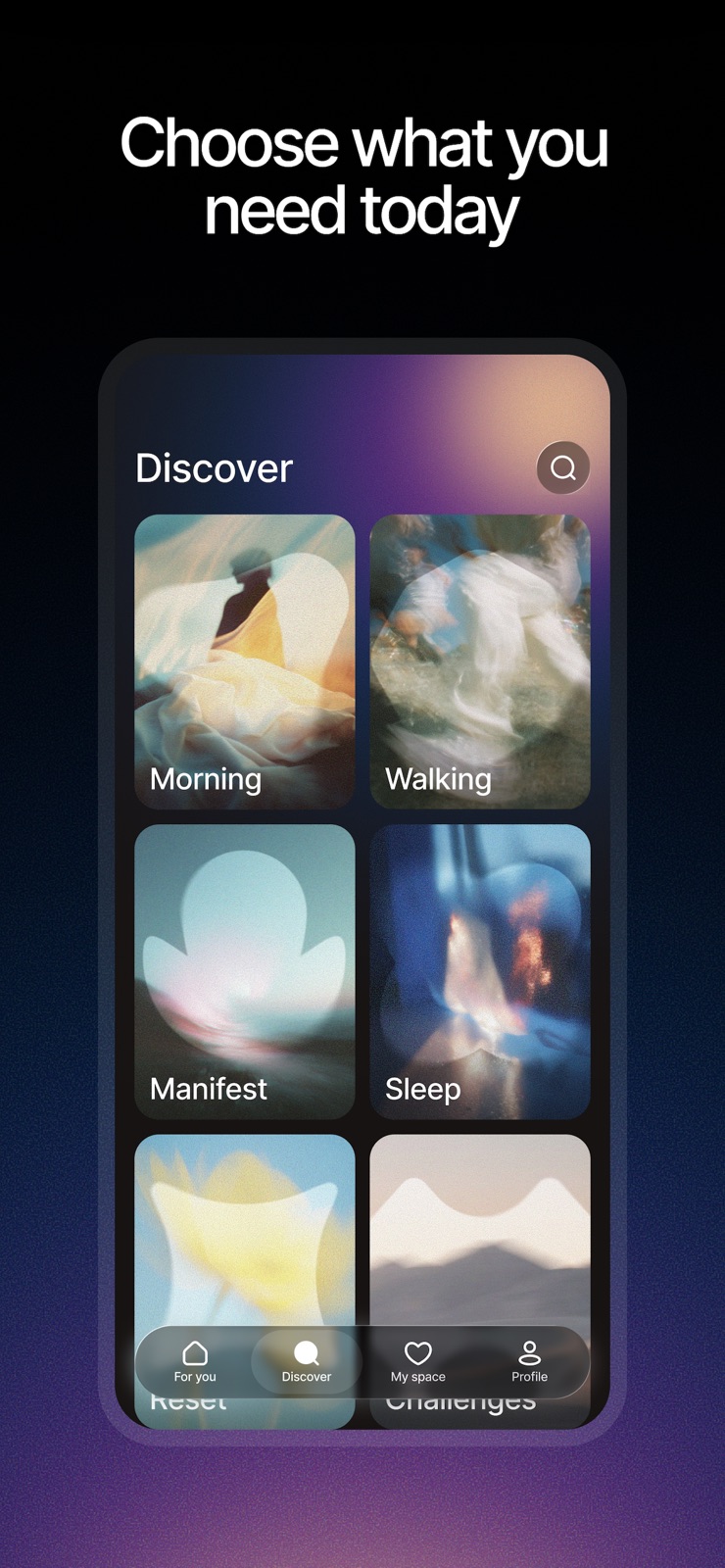 Radiate - Meditation App iphone screenshot 2