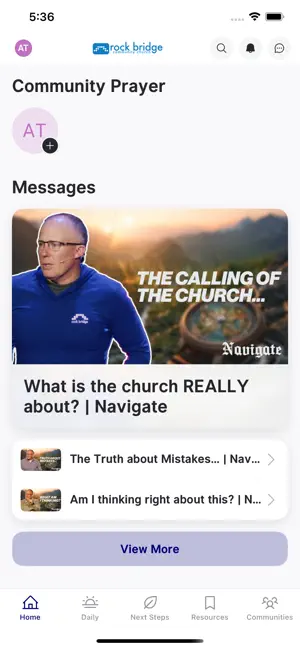 Rock Bridge Church App screenshot 1