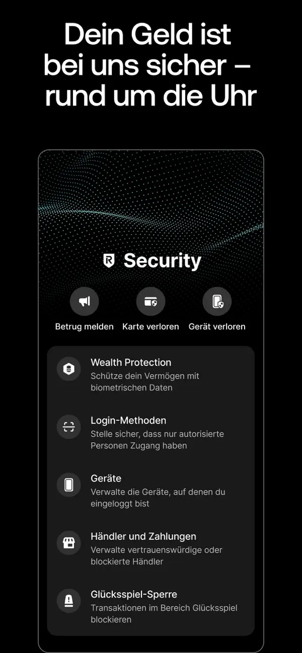 Revolut iPhone App Screenshot 7 – Finanzen