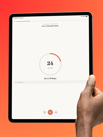 Neck Pain Relief & Posture Fix iPad screenshot