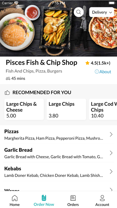 Pisces Fish & Chip Shop Screenshot