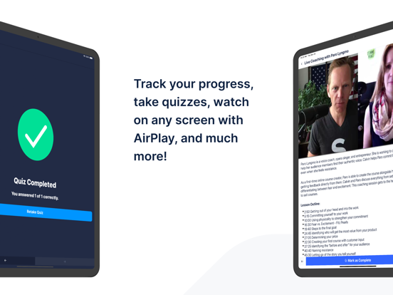 Simplero iPad screenshot 4 - Education app