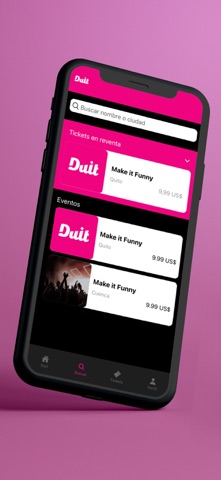 Duit: Entradas y Boletos screenshot