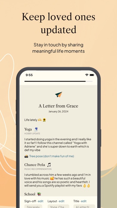 LettersHome: Friends & Family Screenshot