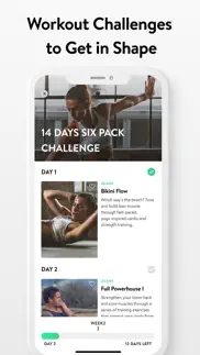 asana rebel: get in shape iphone screenshot 3