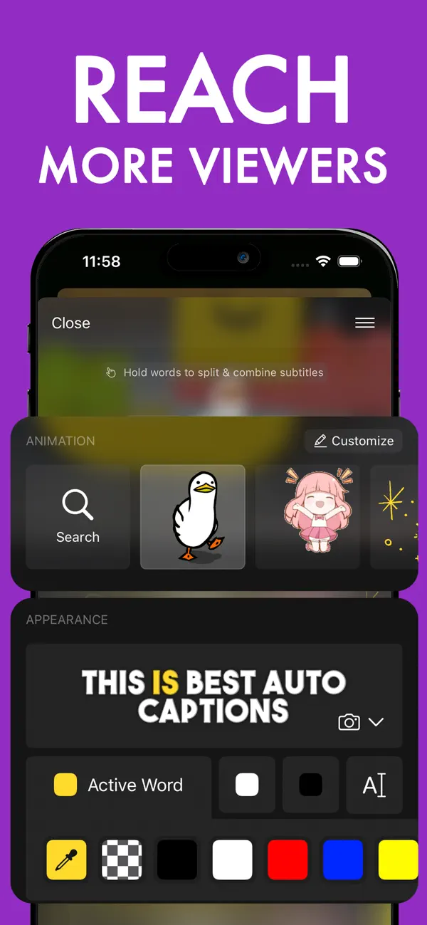 #3. Auto Captions Studio (iOS) Av: App All Day Pty Ltd