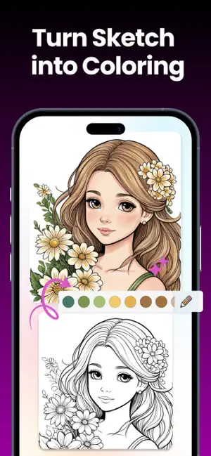 Coloring Book: Color Therapy screenshot 2