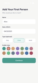 LineAge - Family Age Tracker screenshot