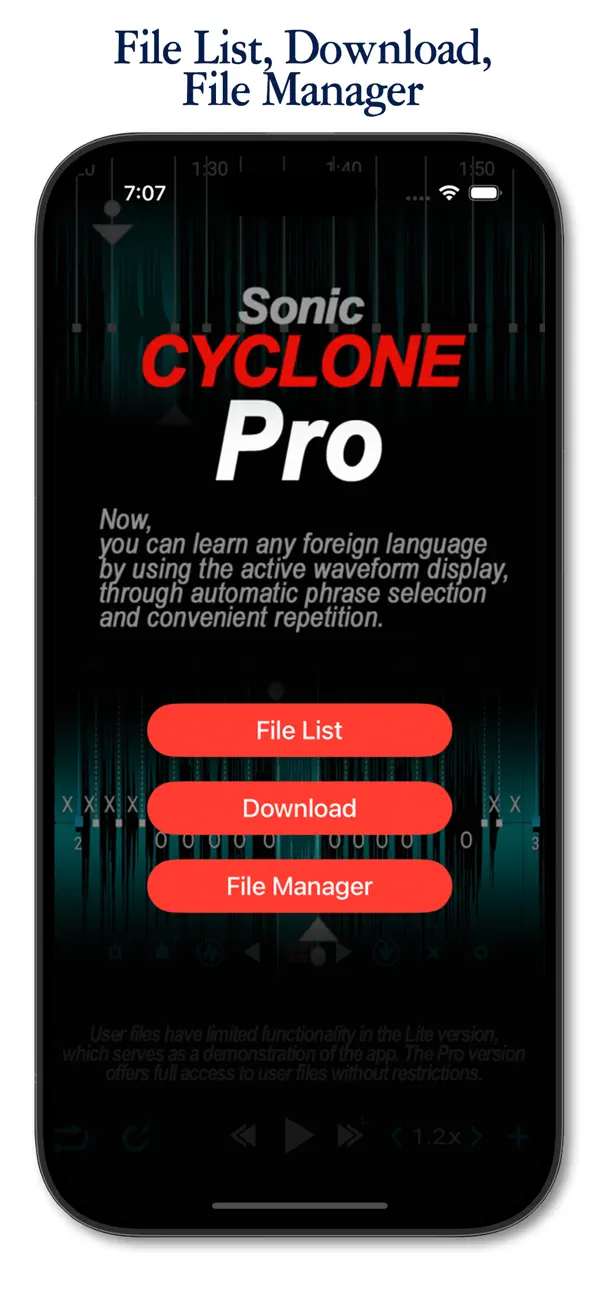Screenshot #1 pour Cyclone Pro - Segment Looper