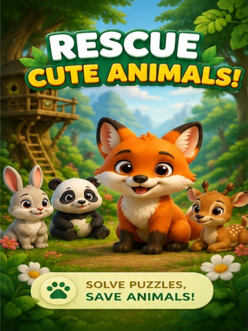 Zoodoku Rescue: Logic Puzzle iPad screenshot