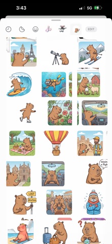 Check-In Stickers Screenshot 1 of 4