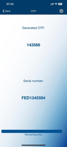 SBU Digipass V2.0 Screenshot 3 of 3
